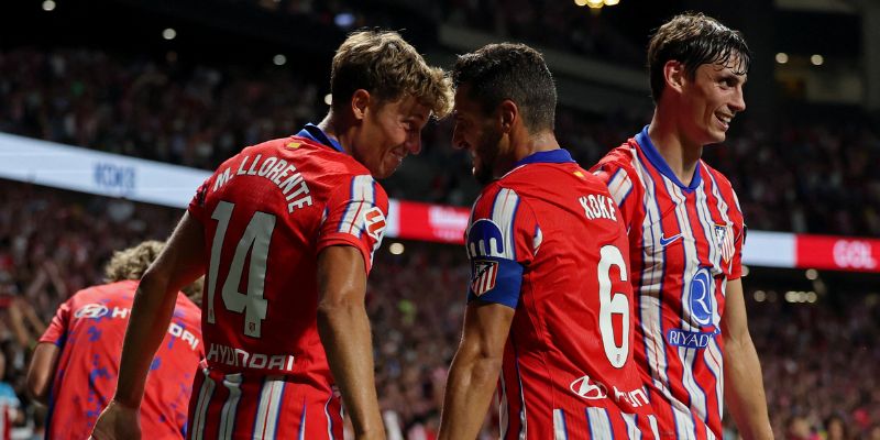 Thông tin bổ ích về đội hình Atletico Madrid màu giải 24-25