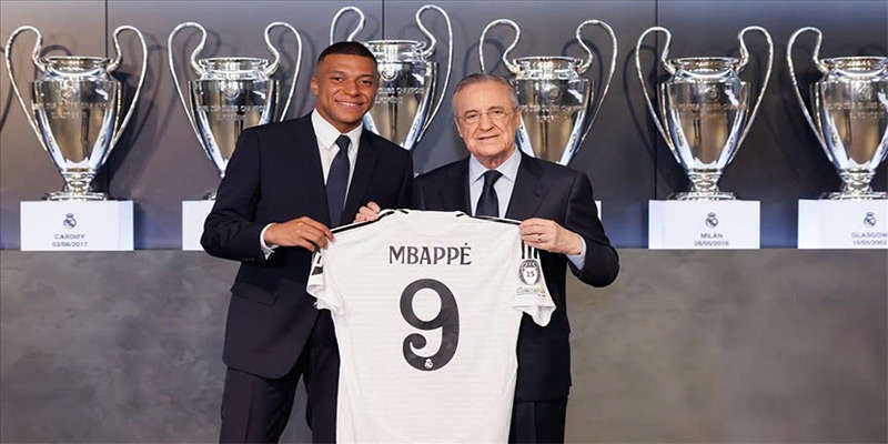 Bom tấn Mbappe đã cập bến Real Madrid sau nhiều năm chờ đợi