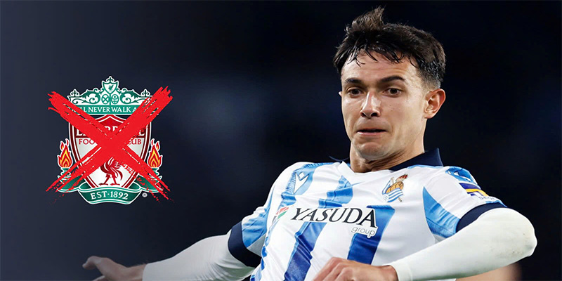 Zubimendi xác nhận sẽ không chuyển đến Liverpool